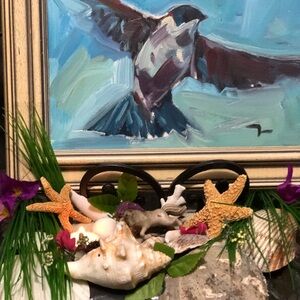 Original Oil Painting “ In Flight “ by J. Trujillo